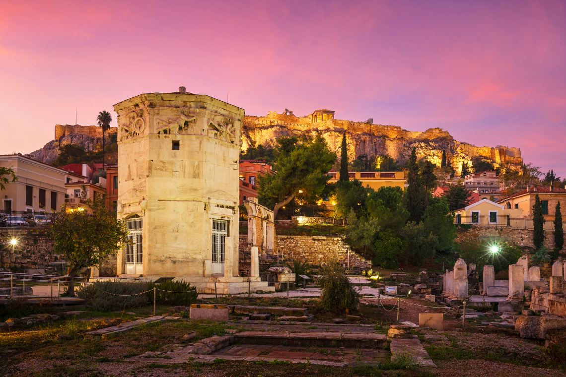 Athens Ancient Agora Canva