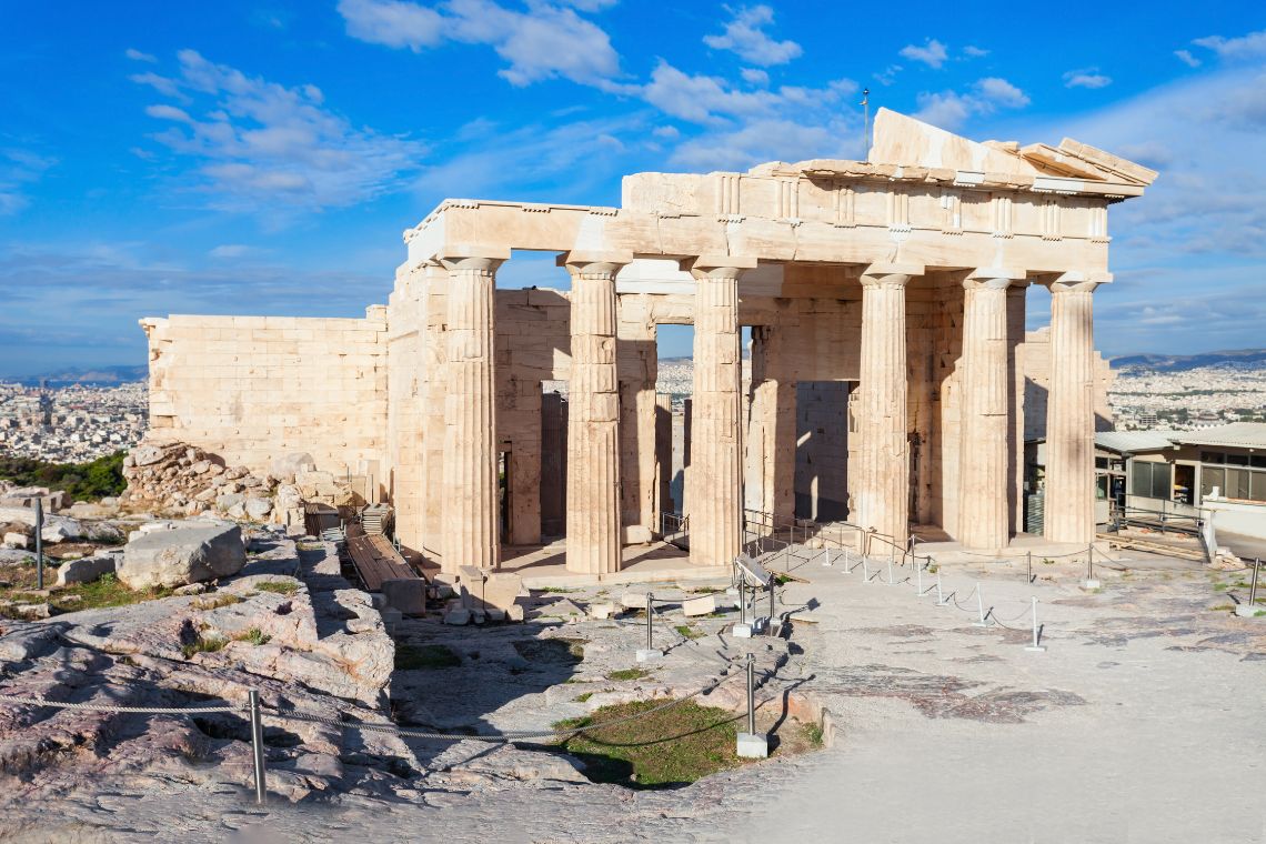 Propylaea in Acropolis Athens Credits Andrey Khrobostov Canva